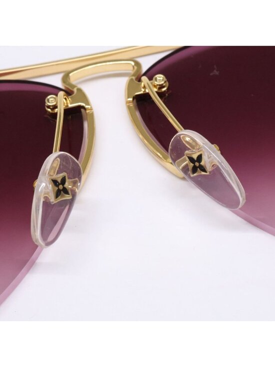 Louis Vuitton Grease Two Point Teardrop Eyewear